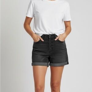 BDG Black High-Waisted Jean Shorts
